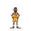 retro sports player basketball