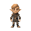 character like enter the gungeon , zelda , archvale , animated , all frames