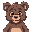 teddybear with eyes