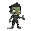 crie um personagem para um jogo de sobrevivência zumbi