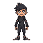 crie um personagem homen sobrevivente
