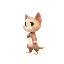 cute anthropomorphized cat, body parts is small more than head, standnig in 45 degree right view, transparent background