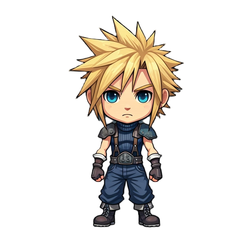 cloud strife battle ready