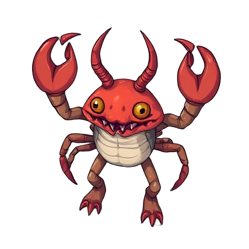 demonic crab