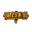 sign with the text: alcadia