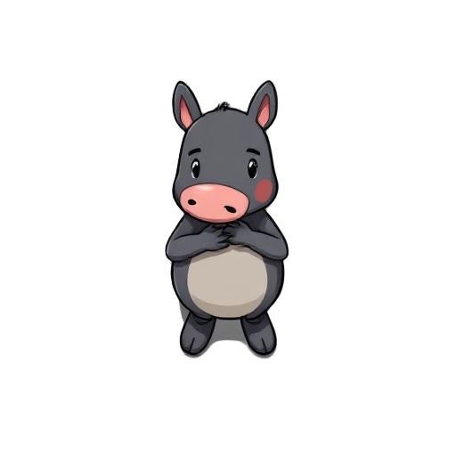 um bufalo, segurando uma espingarda, humanoide
