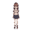 female character for a game boy-style rpg game.
