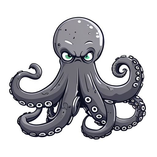 mighty kraken,sea monster