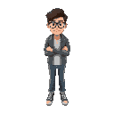 create me a character of someone who looks like an average person in the current time