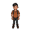 make a person, like a survivor, with stardew valley like graphics