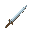 a sword pointing top right