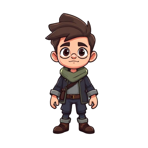 a human