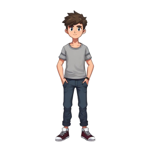 a young man