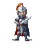 knight with sword