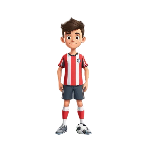 soccer player idle