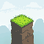 grass block, for a platformer, 