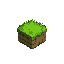 grass block, for a platformer,miner game