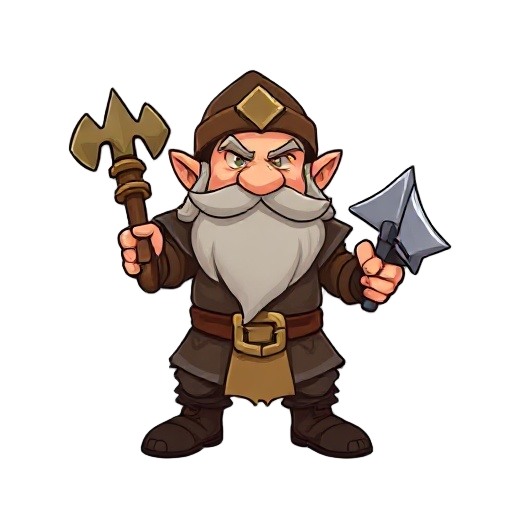 a dwarven warrior