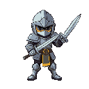 a light armored warrior with a short sword