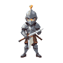 a light armored warrior with a short sword