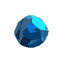 perfect meteorite, blue