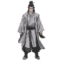 xianxia cultivator man, in gray clothes