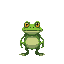 a frog monster in a doom like game