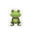 a frog monster in a doom like game