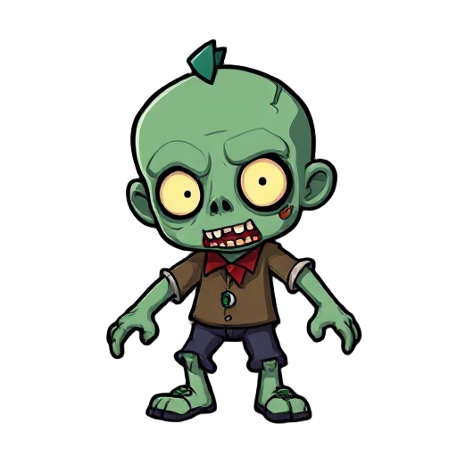 zombi temalı normal boyutlarda bir hayatta kala nkarakter oluştur