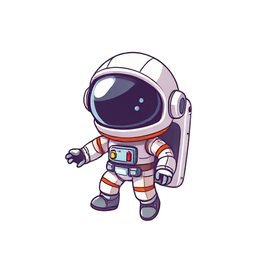 astronaut retrofuturism 