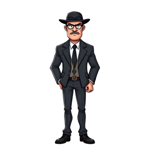 an mafia member starewvalli style