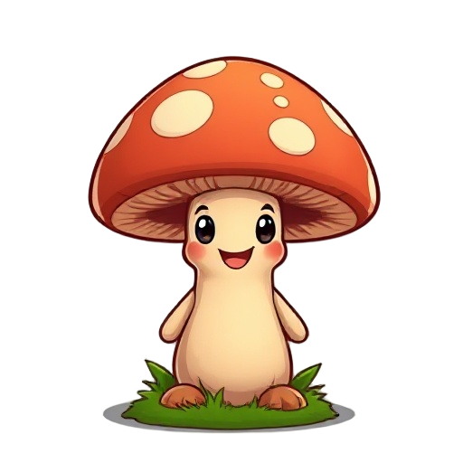 maplestory mushroom with happy face