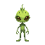 alien from a grass planet