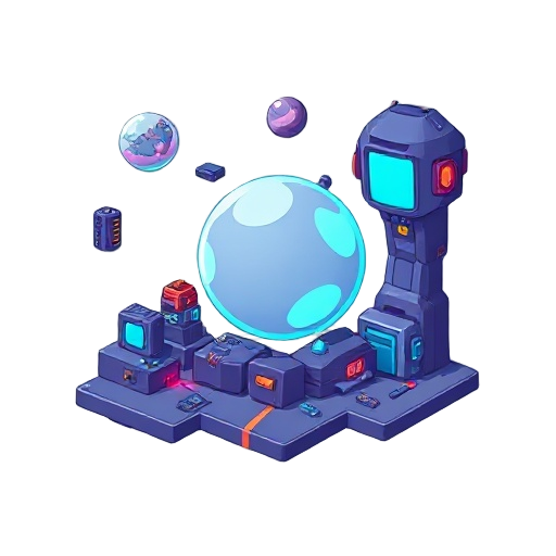 tileset cyber space themed