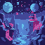 tileset cyber space themed