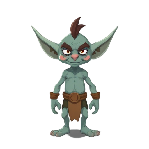goblin, idle