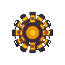 create a sci-fi themed power cell array