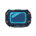 create a sci-fi themed charge state monitor electronic component