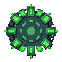 create a sci-fi themed power cell array