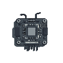 create a sci-fi themed microcontroller electronic component