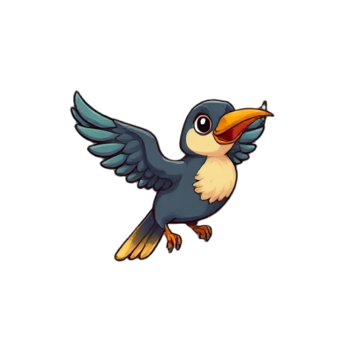 burung cendrawasih terbang