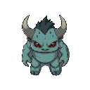 a smooth and simple orc monster for a game