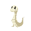 a semi-transparent ghostly snake 