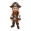 mini pirate man