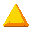 triangle, yellow-orange gradient, textured