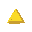 triangle, equilateral, yellow, textured