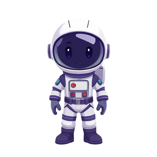 astronauta morado
