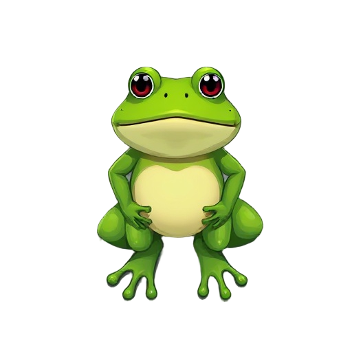 a humanoid frog
