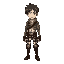 attack on titan character with gear