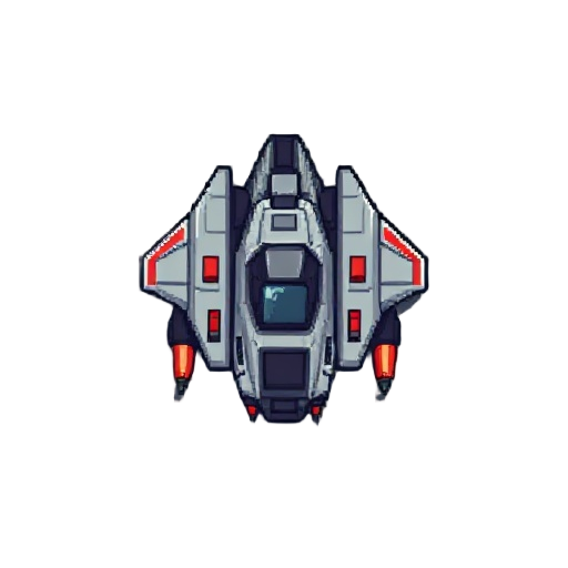 spaceship  pixel 